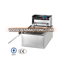 electric single tank double tank fryer 5.5L deep fryer